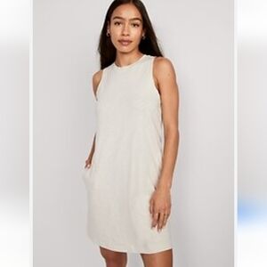 Old Navy Cream sleeveless  Dress